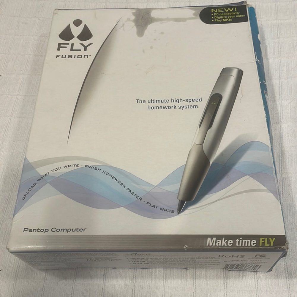 Leap frog computer bundle fly fusion high speed homework electronic learning